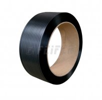 Páska PP 15 x 0,65 mm, 400/180 - 1500 m, 2200 N, černá