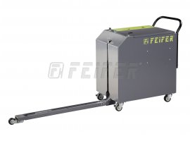 Poloautomatický páskovací stroj TP-410 PALLET STRAPPER s bateriovým modulem